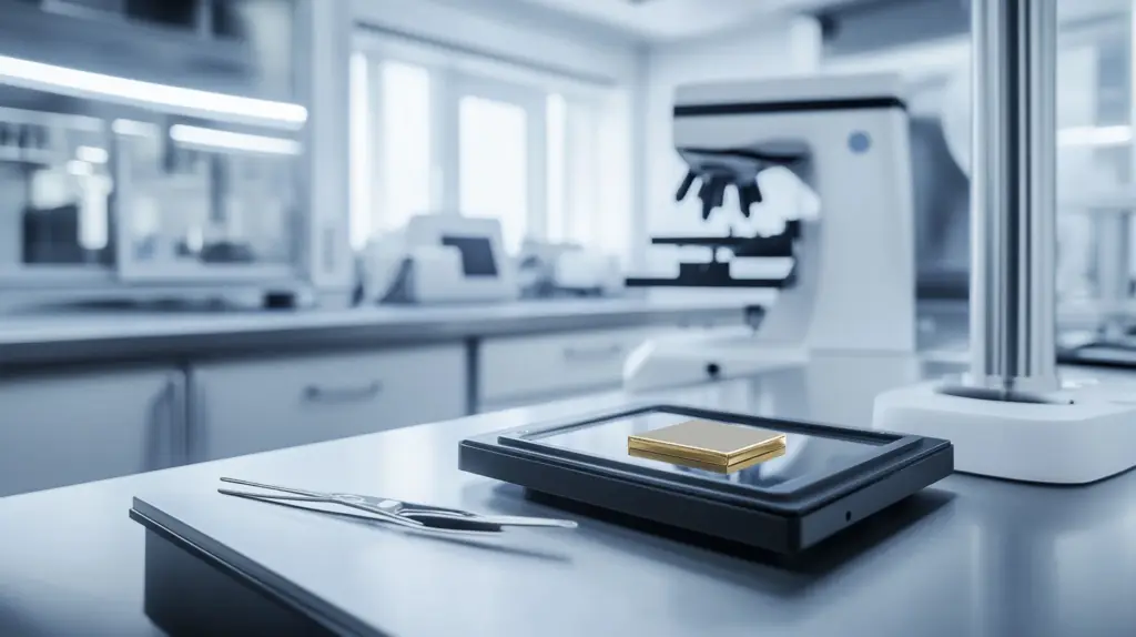 Mary 13163 Detailed image of a precision scale in a modern la 07149fd2 08b0 4156 b3c1 59b65307ef5f