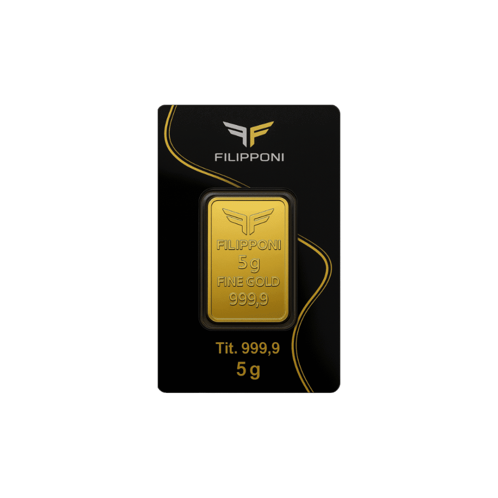 Lingotto oro 5 g