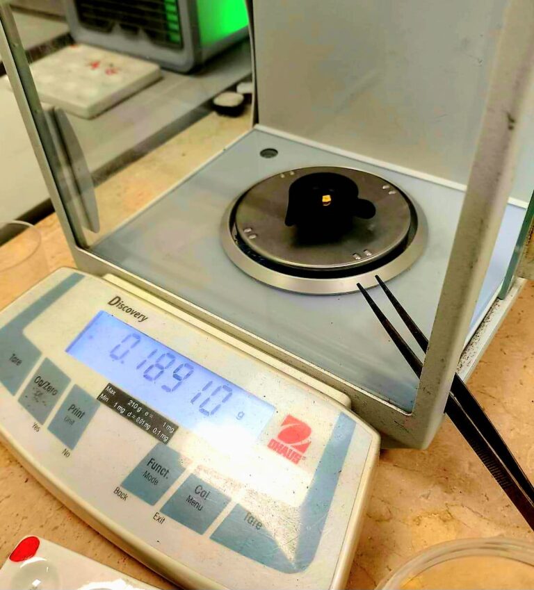 Bilancia di perfezione per Oro